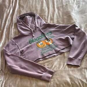 Bleachers Cropped Hoodie Take the Sadness Out of Saturday Night
